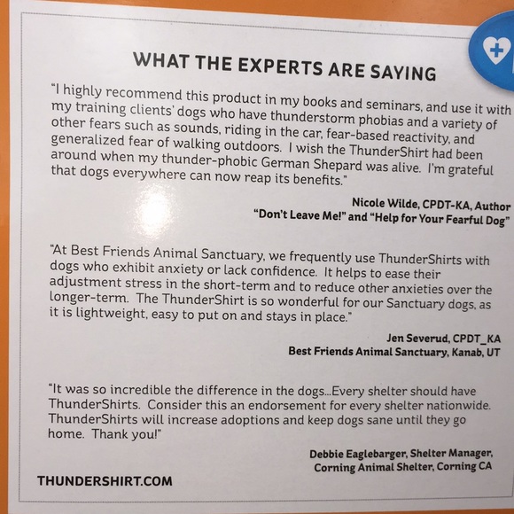 Thunder Shirt Dog Pet Insanely Calm Anxiety Training Harness Grey Size X… - Picture 7 of 14